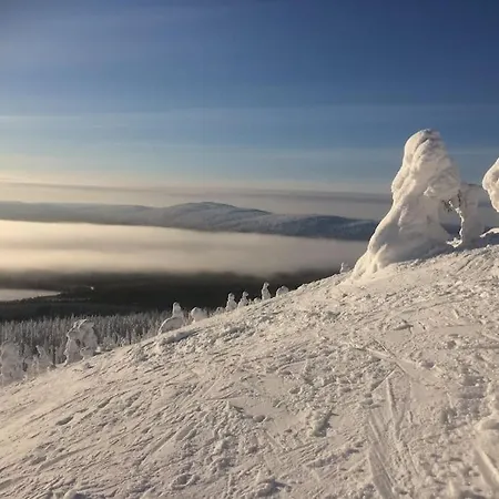 Pikkuriikkinen Yksioe Kaikilla Herkuilla Levin Keskustassa Extérieur photo