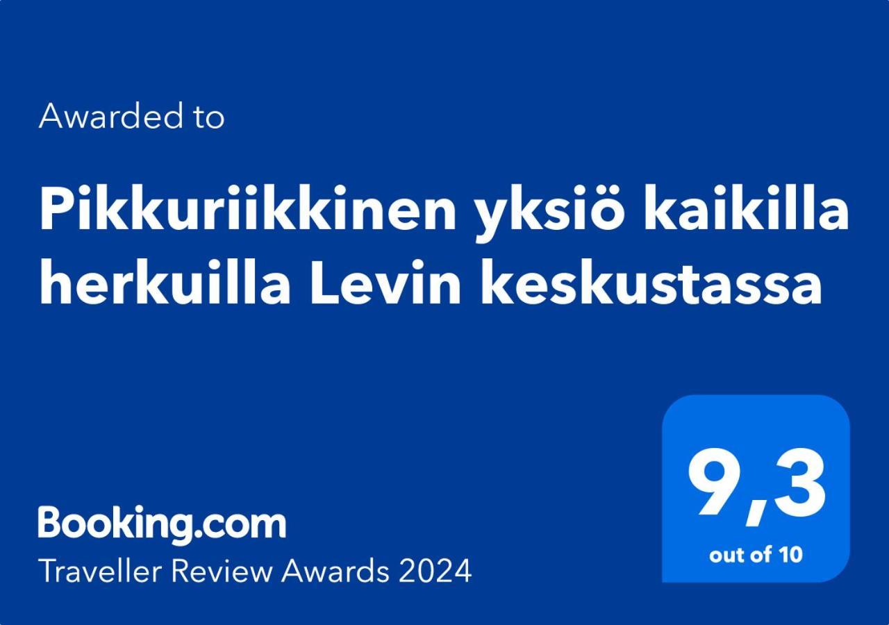 Pikkuriikkinen Yksioe Kaikilla Herkuilla Levin Keskustassa Appartement Levi